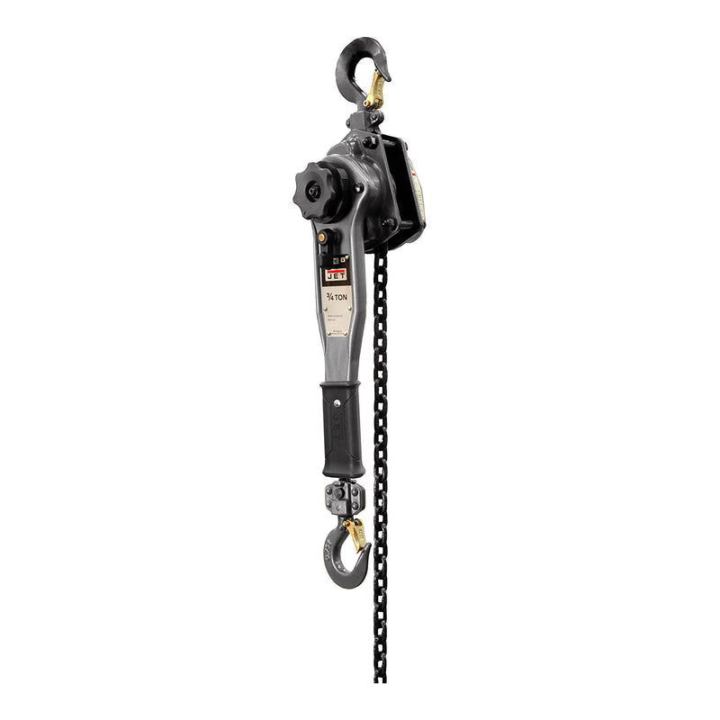 Jet Tools JLP-A Series 3/4 Ton Capacity Puller Hoist 20 Ft Lift with Hooks