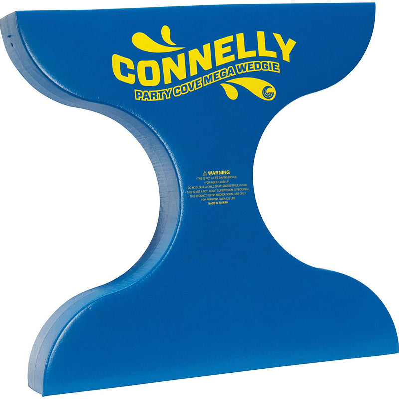 Connelly Vinyl Dipped Personal Floatie Party Cove Mega Wedgie, Blue, One Size