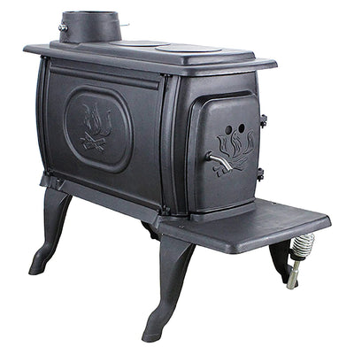 US Stove Company 1269E 54,000 BTU Heater Cast Iron Log Wood Stove
