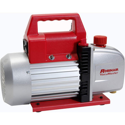Robinair Heavy Duty 1/3 Horsepower Two Stage Motor Vacuum Pump & Valve(Open Box)