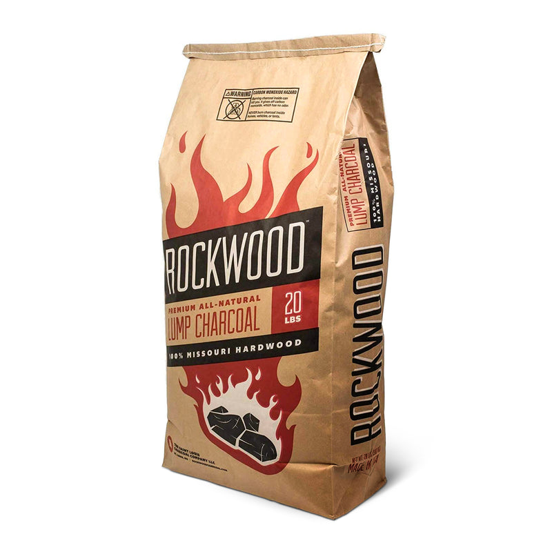 GrillBlazer Basic Propane Torch Gun and Rockwood Charcoal Mix, 20 Pound Bag