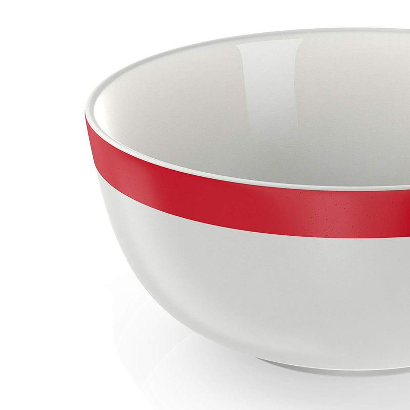 Vremi 16 Piece Porcelain Dinnerware Set for 4 w/ Plates, Mugs & Bowls (Open Box)