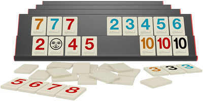 JAX Giant Sequence Jumbo Tube Edition and Pressman Rummikub Premium Edition