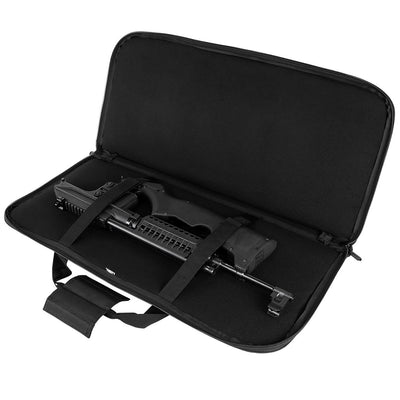 NcStar CVCP2960B-28 28 Inch SubGun AR & AK Pistol Padded Carrying Case, Black