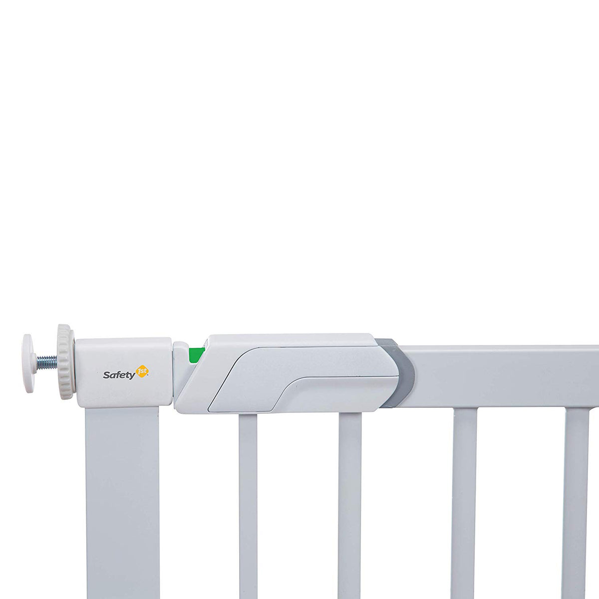 Safety 1st Flat Step Pressure Mounted Doorway Stairway Baby Safety Gate, White