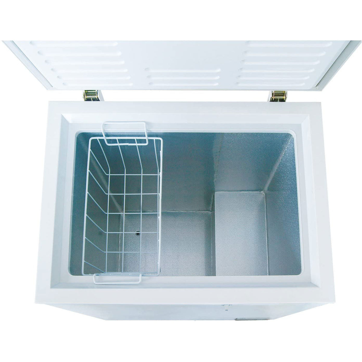 RCA 7 Cubic Compact Foot Stand Alone Upright Chest Deep Freezer, White (Damaged)