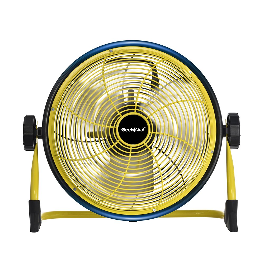 Geek Aire Fan 10 In Cordless Variable Speed Rechargeable (Certified Refurbished)