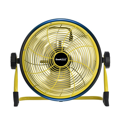 Geek Aire Outdoor Floor Fan 12" Cordless Variable Speed Rechargeable (4 Pack) - VMInnovations