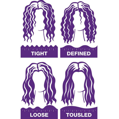 Bed Head A-Weave-We-Go Ceramic Hair Waver for Multiple Styles, Purple (Used)