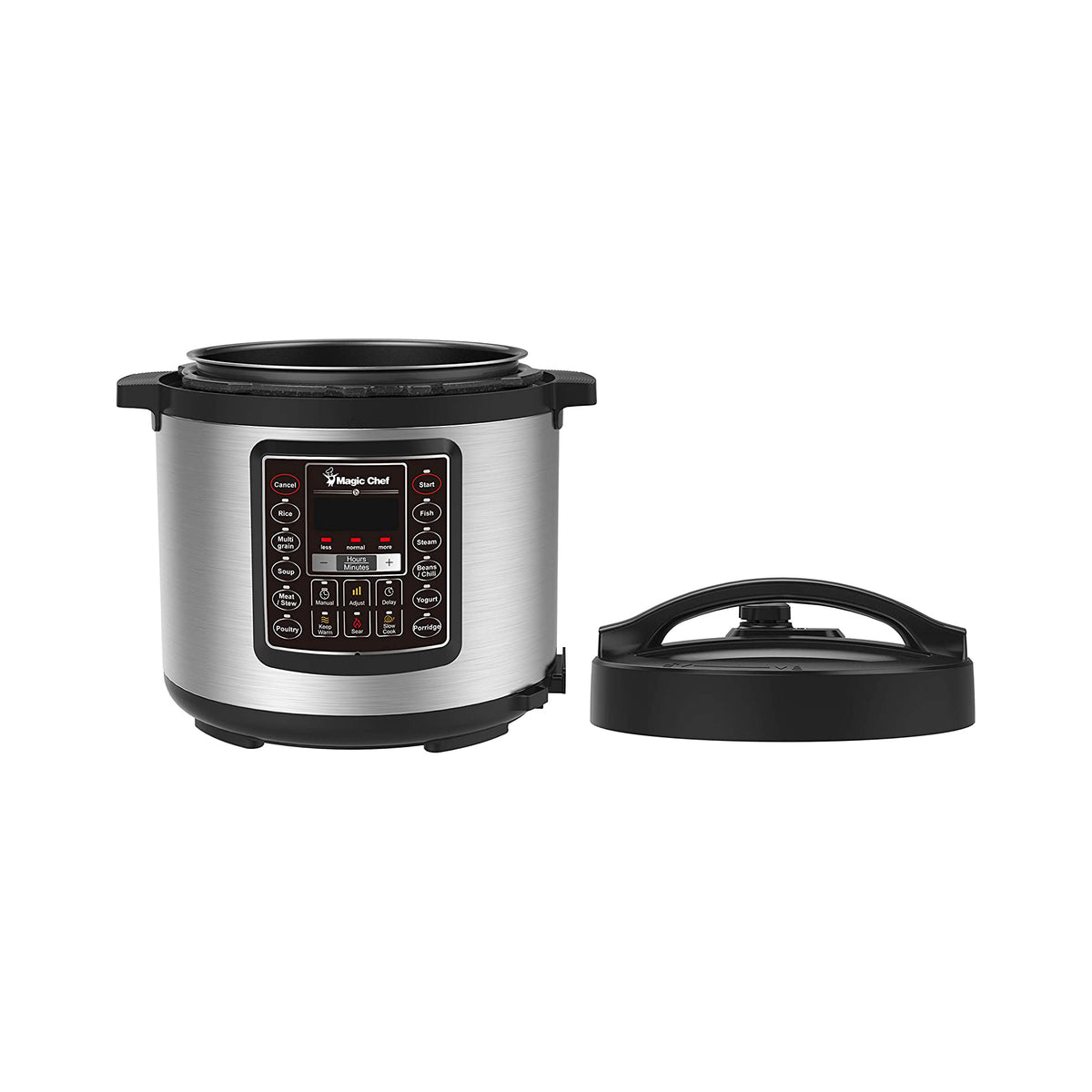 Magic Chef 6 Qt 7-in-1 Program Pressure Cooker Slow Cooking Multi Pot (Used)