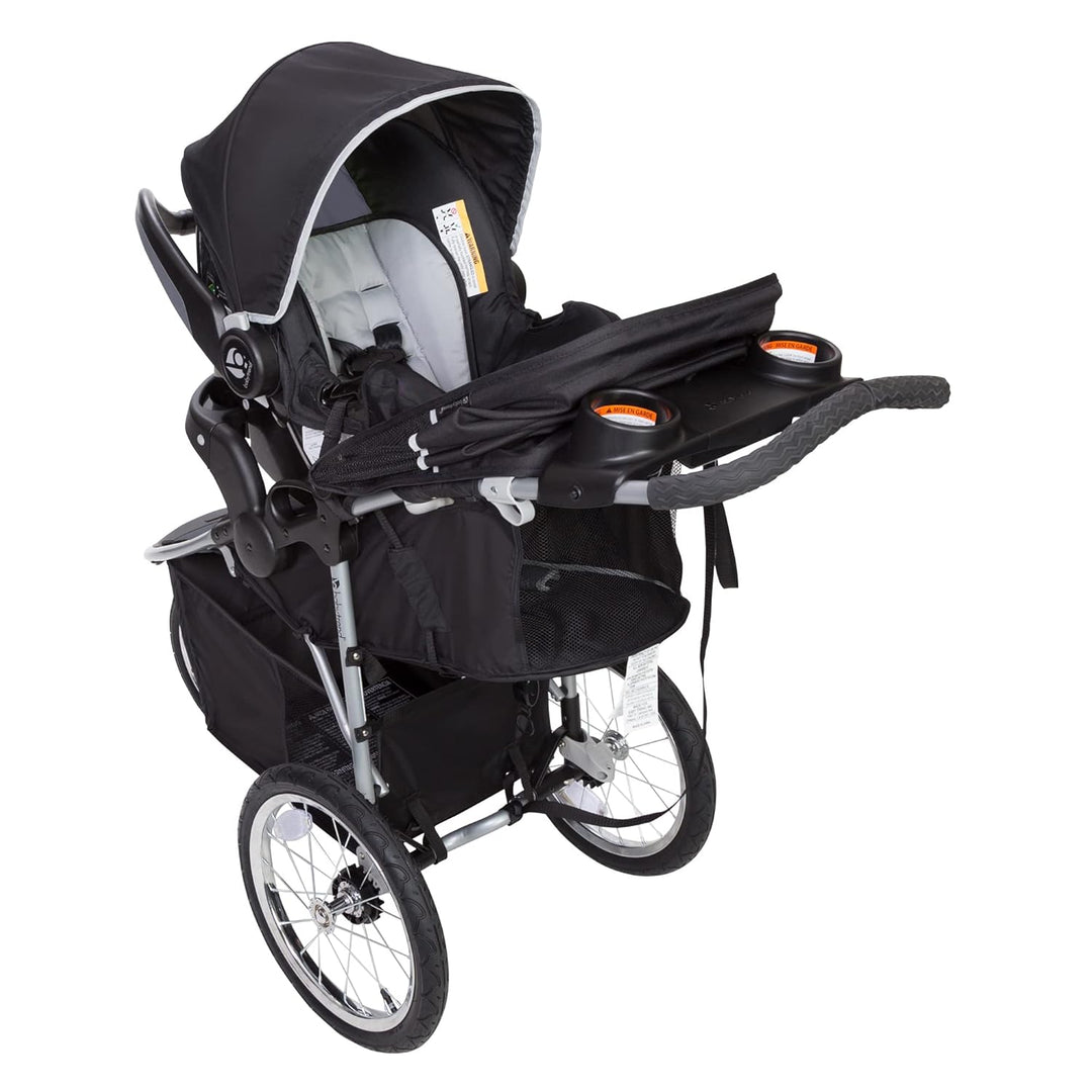 Baby Trend Travel System, Stroller and Car Seat Combo, Pathway 35 Jogger, Grey