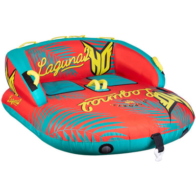 HO Skis Laguna 2-Person Multi-Directional Ride-On Tube with Attachments (Used)