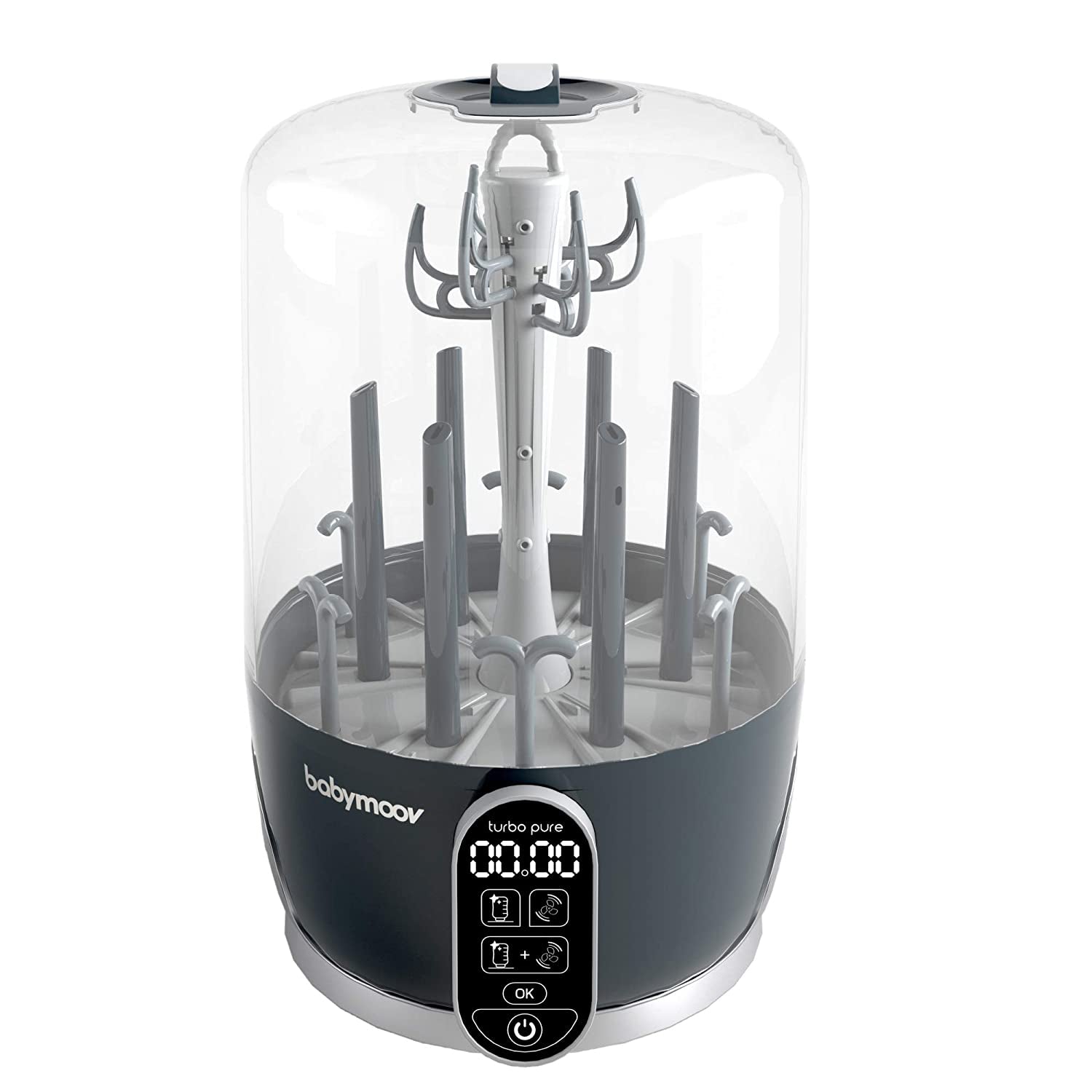 Baby Moove Baby Bottle Automatic Turbo Pure Sterilizer and Dryer (Open Box) - VMInnovations