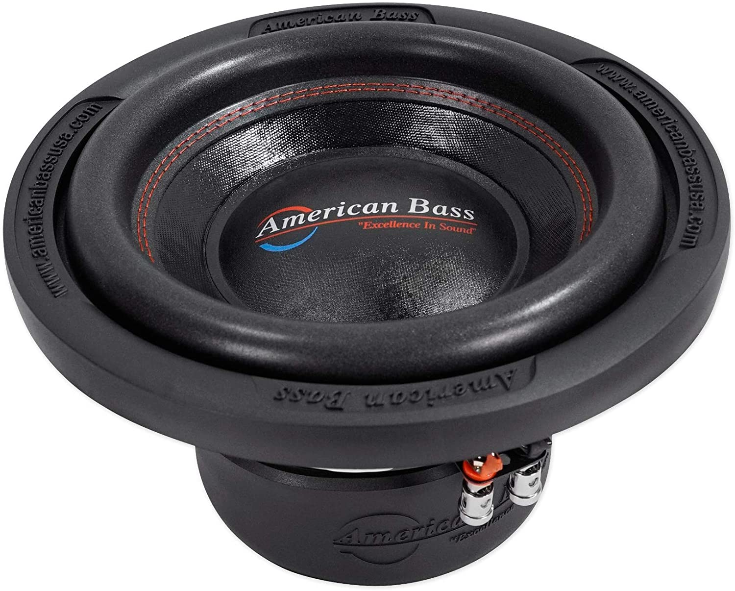 American Bass XFL 1044 10 Inch 2000 Watt Subwoofer Speaker with Vented Enclosure - VMInnovations