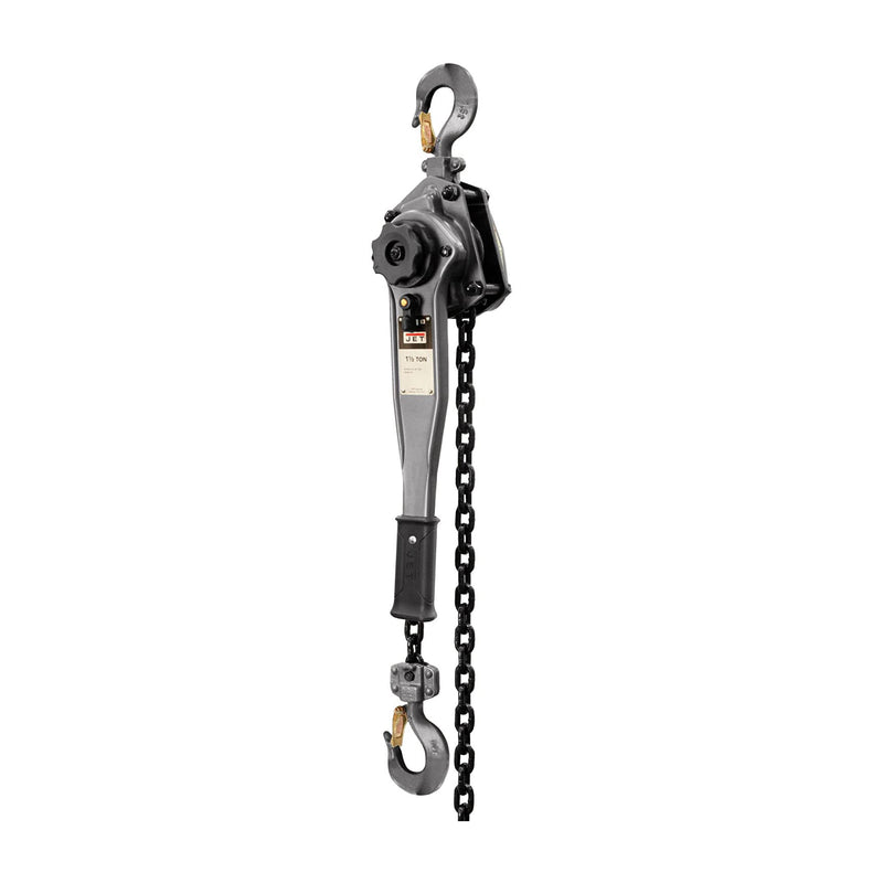 Jet Tools JLP-A Series 1.5 Ton Capacity Puller Hoist 10 Foot Lift with Hooks
