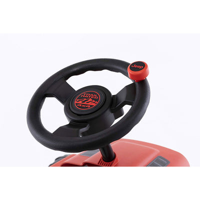 BERG Toys Jeep Buzzy Rubicon Pedal Go-Kart for Kids Ride On Toy, Red (For Parts)