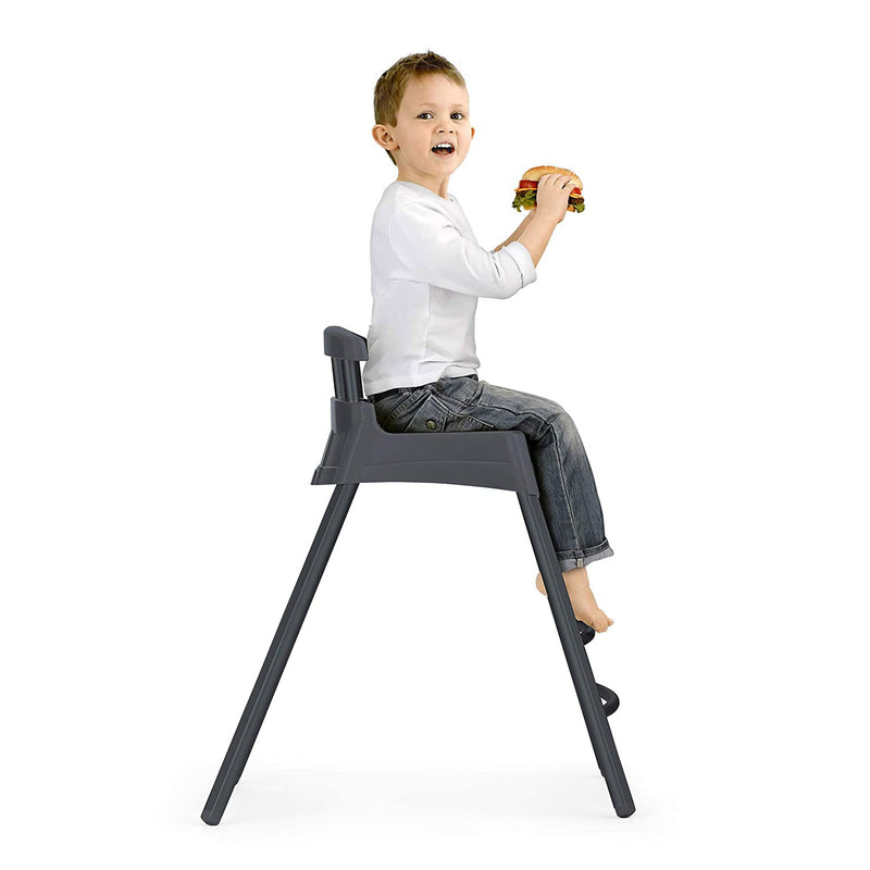 Chicco Stack 3 in 1 Portable Highchair, Booster, & Stool, Weave (Open Box)