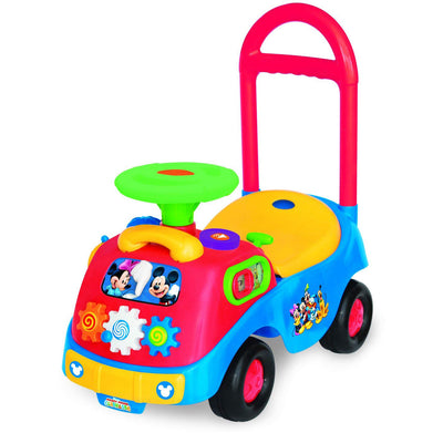 Kiddieland Toys Disney Mickey and Friends Gears Ride On Toy Car (Open Box)