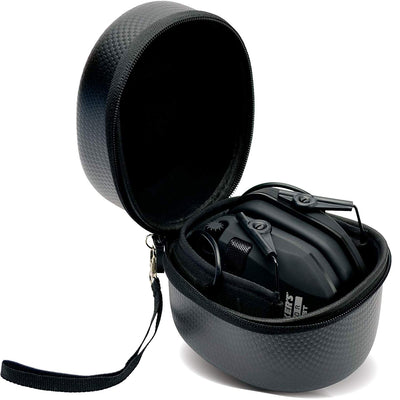 Walker's Razor Ear Muff EVA Storage Carrying Case with Pocket, Black (Used)