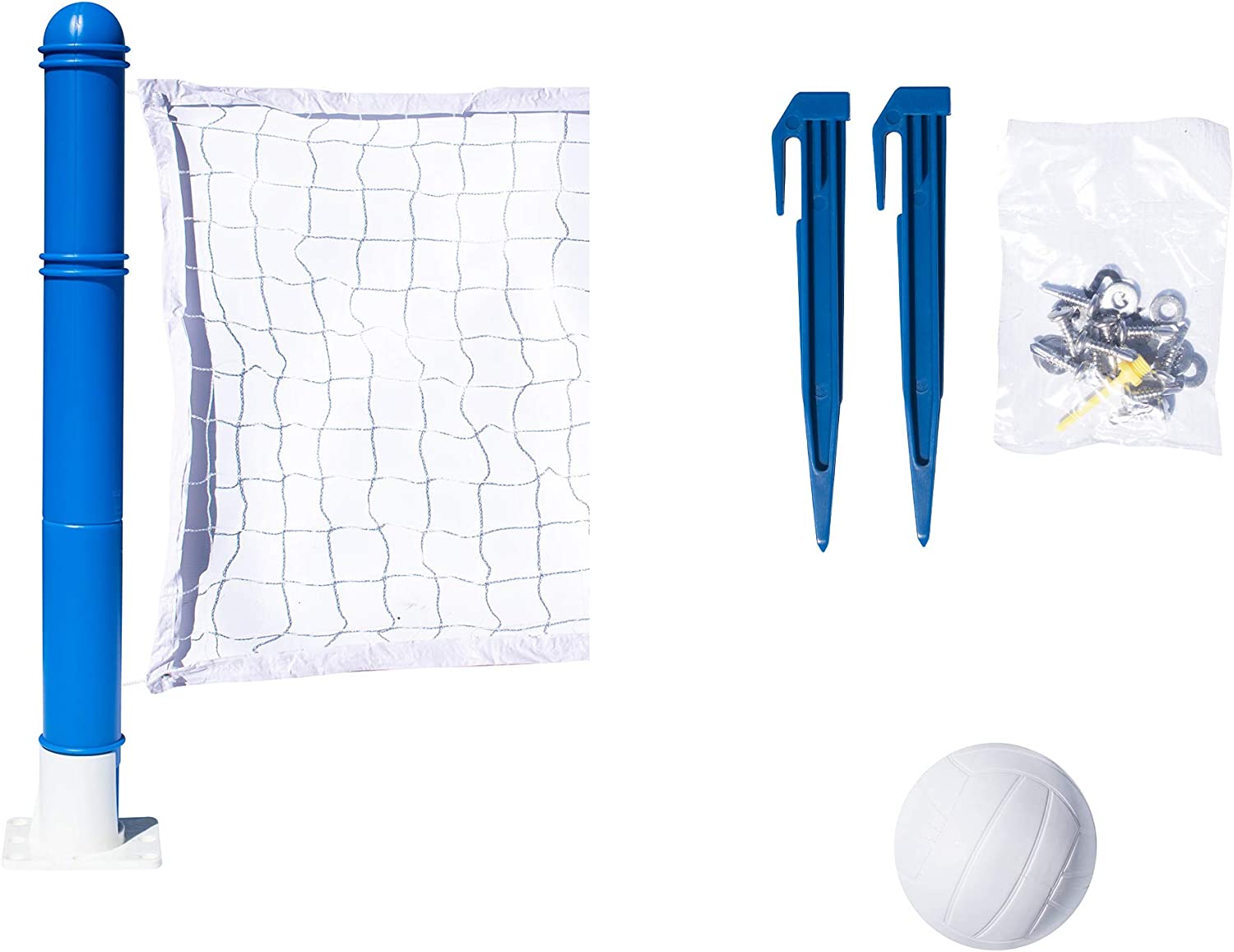 Swimline 9187 Above Ground Cross Swimming Pool Volleyball Game Net (Open Box)