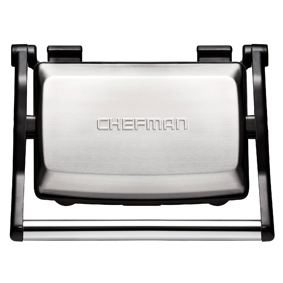 Chefman Panini Press Grill and Gourmet Sandwich Maker, Stainless Steel (Used)