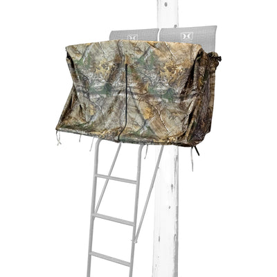 Hawk 2 Man Ladder Tree Stand Blind for Denali and Sasquatch Ladders (Open Box)