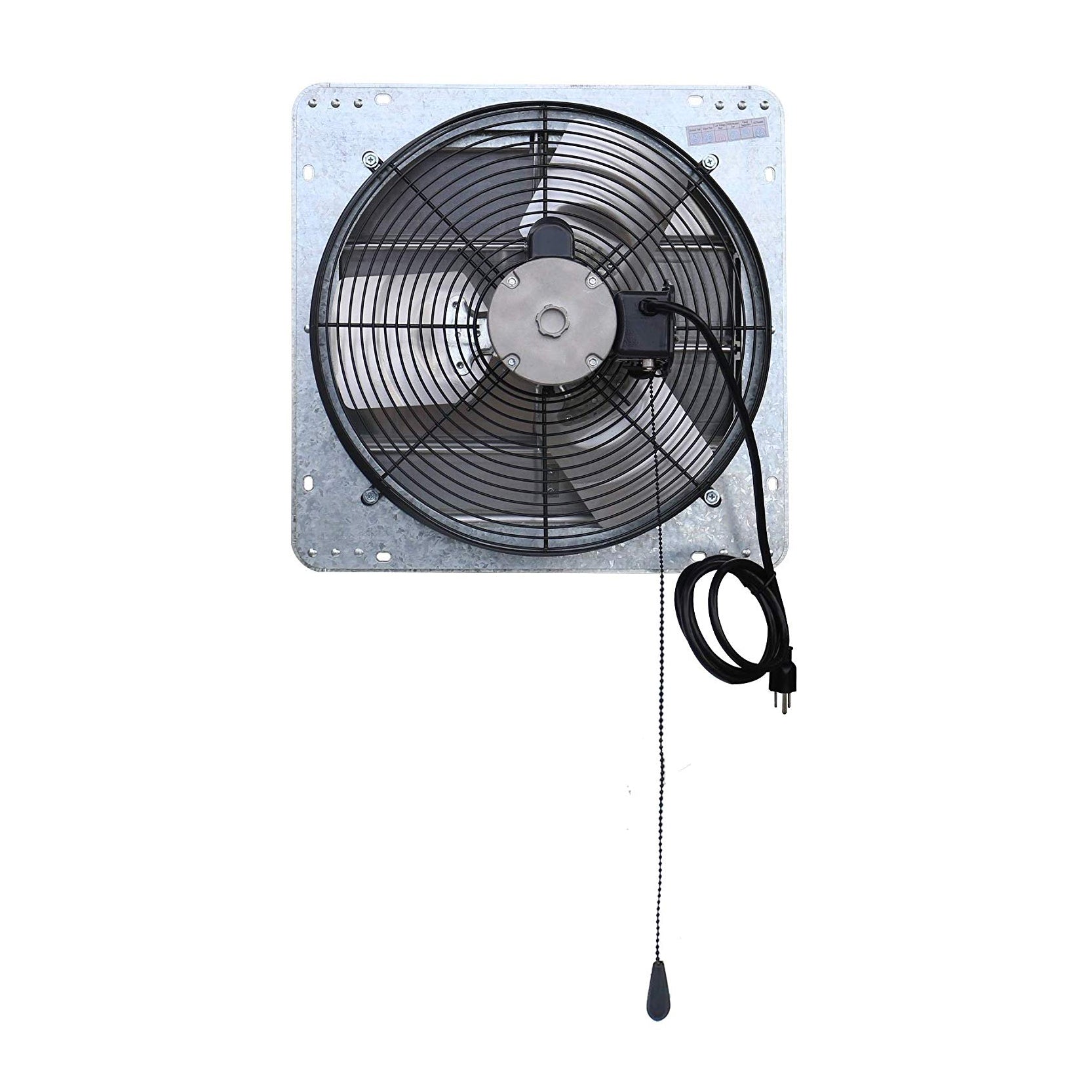 iLiving 3 Speed 16 Inch Exhaust Attic Garage Grow Fan w/ Thermostat (Used)