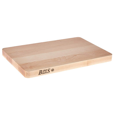 John Boos Maple Wood Chop/Slice Reversible Cutting Board & Care Cream (3 Pack)