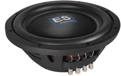 American Bass ES 1244 12" 1500 Watt Subwoofer Speaker with Dual Enclosure Box