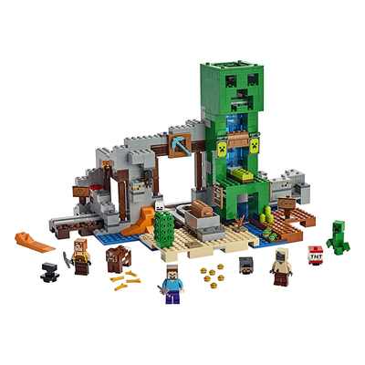 LEGO Minecraft The Creeper Mine Building Set Kids 8 & Up (834 Pieces) (Open Box)
