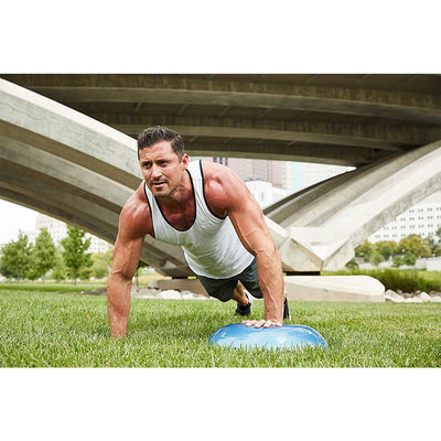 Bosu Home Gym Original Balance Trainer 50 cm Diameter, Blue & Green (Open Box) - VMInnovations