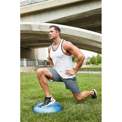 Bosu Home Gym Original Balance Trainer 50 cm Diameter, Blue & Green (Open Box) - VMInnovations