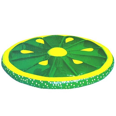 Swimline 60-Inch Inflatable Heavy-Duty Swimming Pool Lime Slice Float (Open Box)