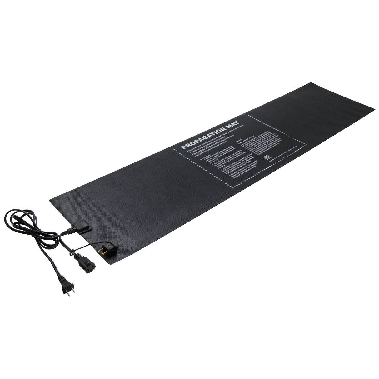 Hydroponic 19007 MTPRTC 12x48-Inch 60 Watt Heat Mat with Temperature Controller - VMInnovations