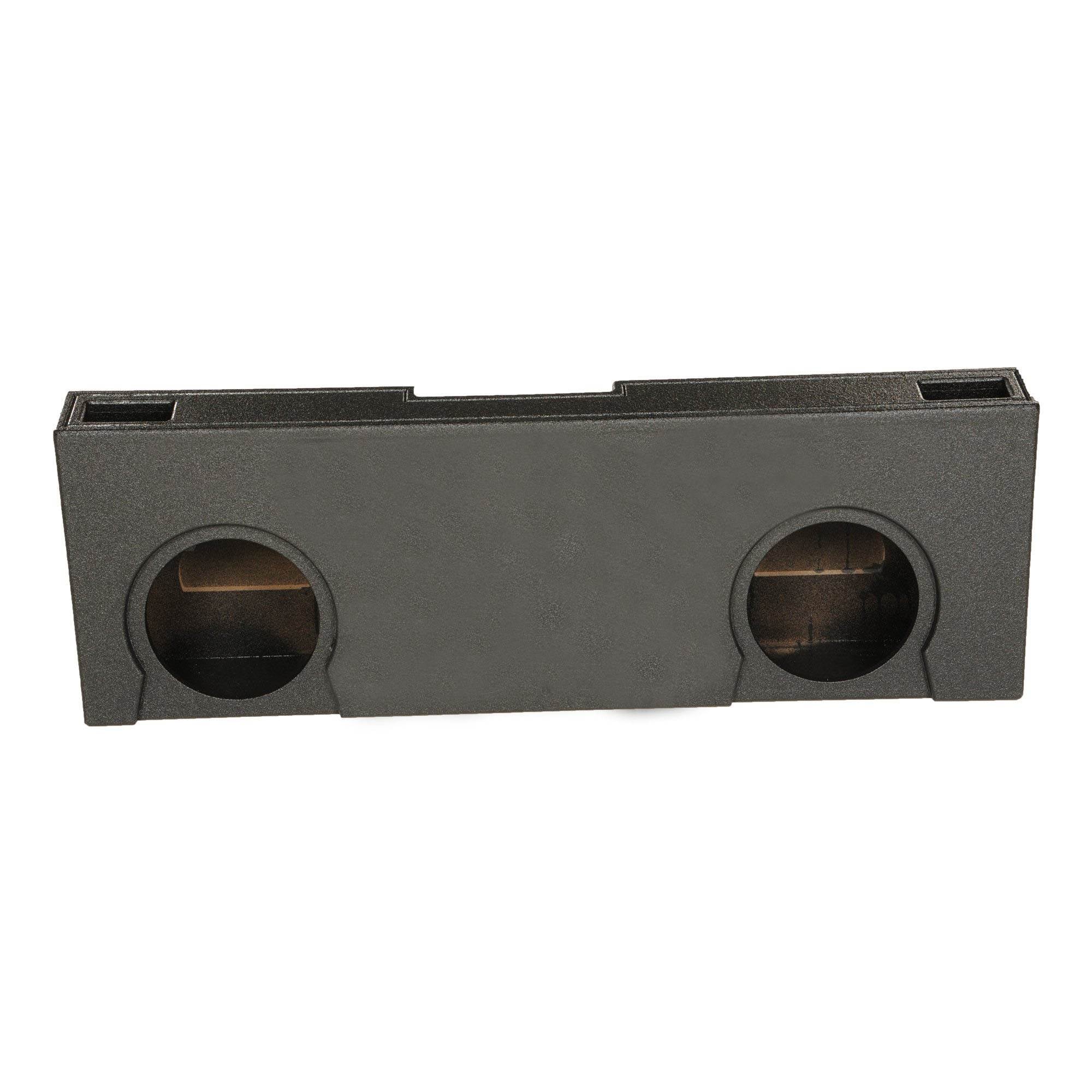 QPower Dual 10" Sub Box - Chevy Silverado Crew Cab & GMC Sierra Crew Cab 07-13 - VMInnovations