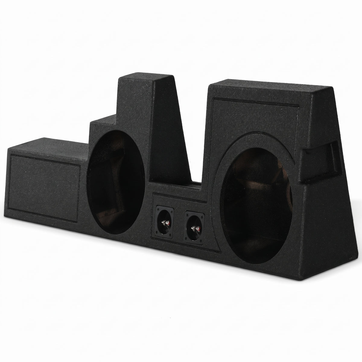 Q Power Dual 10" Ported Enclosure for Ford Super Duty 00-16 | Open Box
