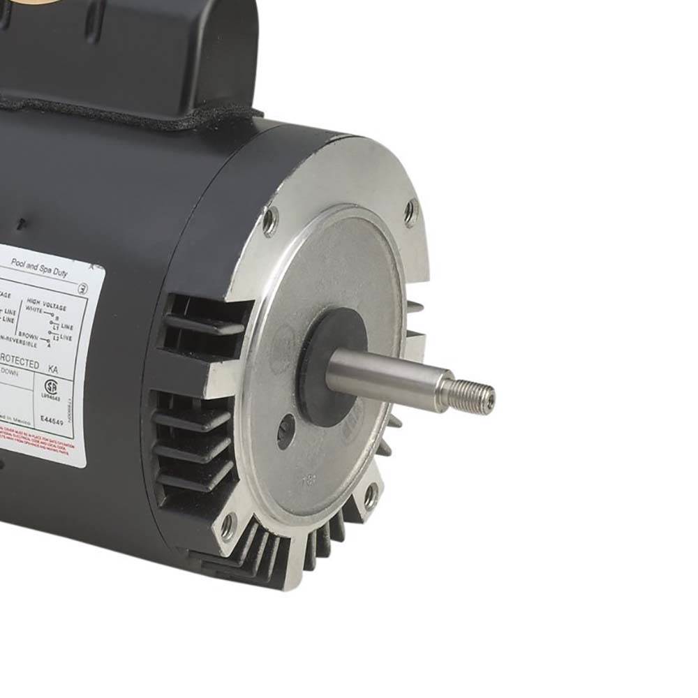 Regal Beloit 0.75 HP 3,450 RPM 1 Speed Threaded Shaft Replacement Motor (Used)