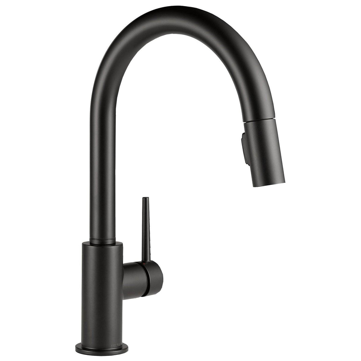 Delta Faucets Trinsic 1 Handle Kitchen Sink Faucet, Matte Black (Used)