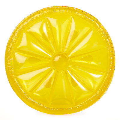 Swimline 60-Inch Inflatable Heavy-Duty Pool Lemon Slice Float | 9054 (For Parts)