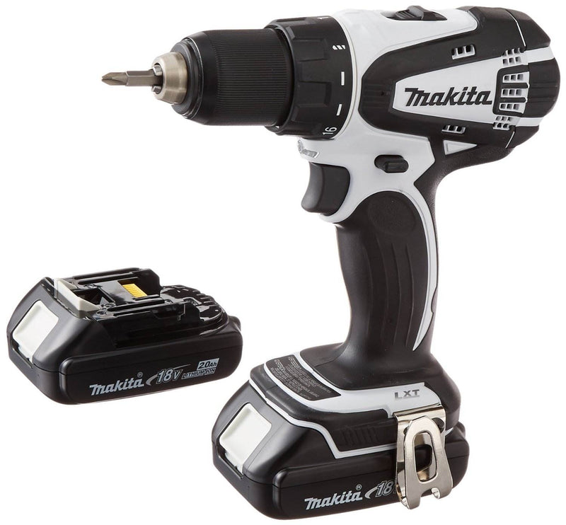 Makita 18V LXT Cordless 0.5" Driver Drill Kit with Charger & Batteries | XFD01RW