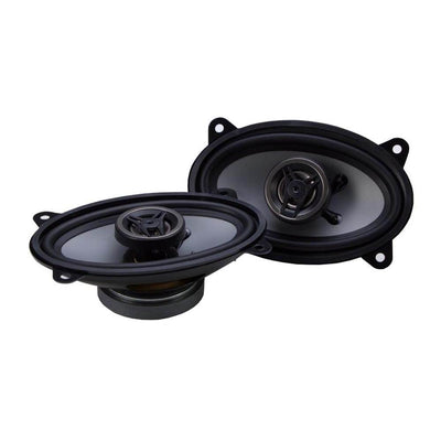 Crunch CS46CX 4x6 Inch 2-Way Car Speakers, 250W Coaxial Audio System, Black - VMInnovations