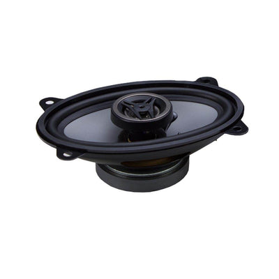 Crunch CS46CX 4x6 Inch 2-Way Car Speakers, 250W Coaxial Audio System, Black - VMInnovations