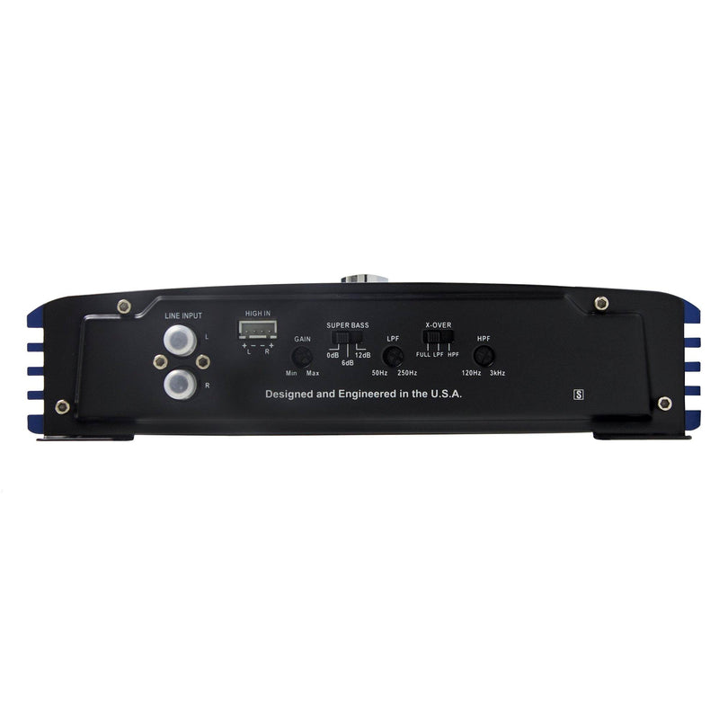 Crunch PowerDriveX 1000W 2 Channel Car Stereo Amplifier w/ 300W 6.5 Inch Speaker