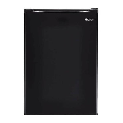 Haier 2.7 Cubic Feet Energy Star Compact Refrigerator, Black (Damaged)