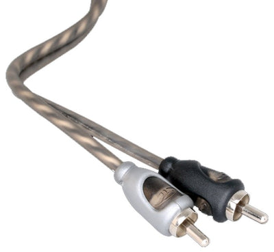Rockford Fosgate RFI-10 10 Feet Twisted RCA Car Audio Signal Cable (6 Pack)