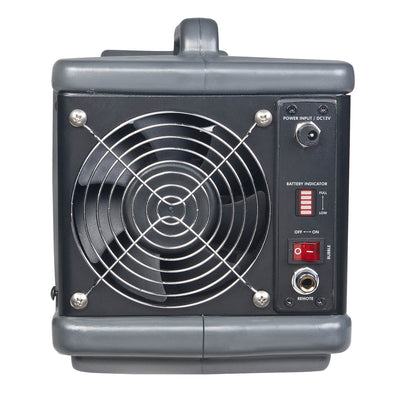 American DJ 5 Hour Battery Powered Portable Bubbletron Go Machine for DJs