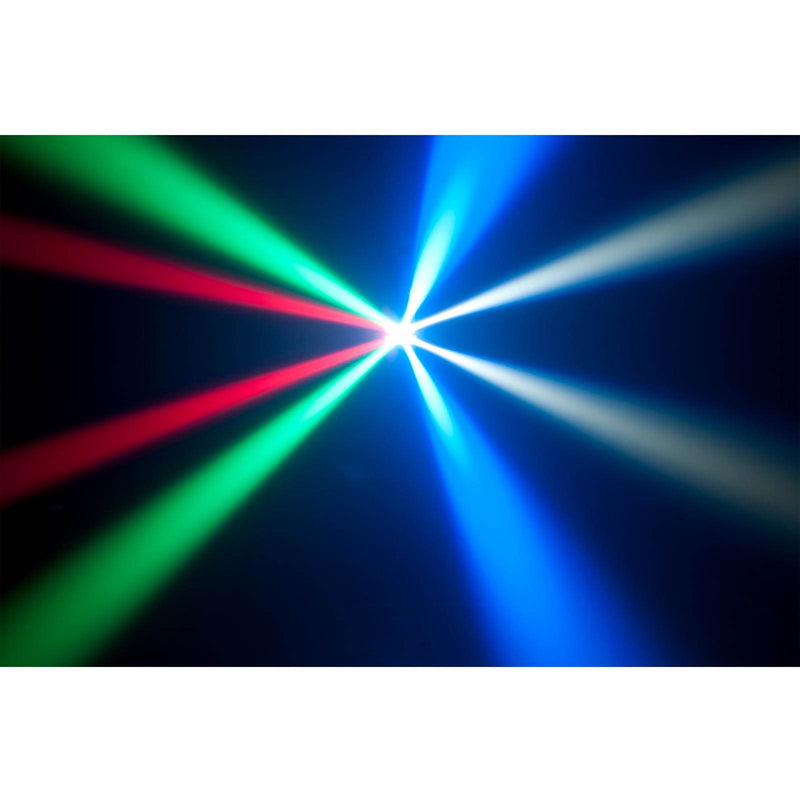 American DJ DMX Dual RGBW Moving Beam LED Light Sweeper Lighting Effect ON-X