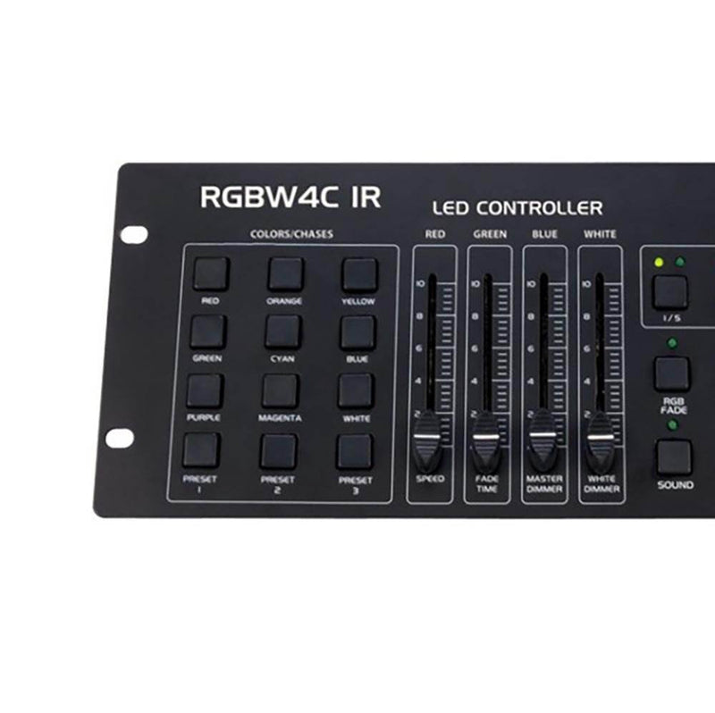 American DJ 32 Channel RGB/RGBW/RGBA LED DMX Lighting Controller | RGBW4C-IR