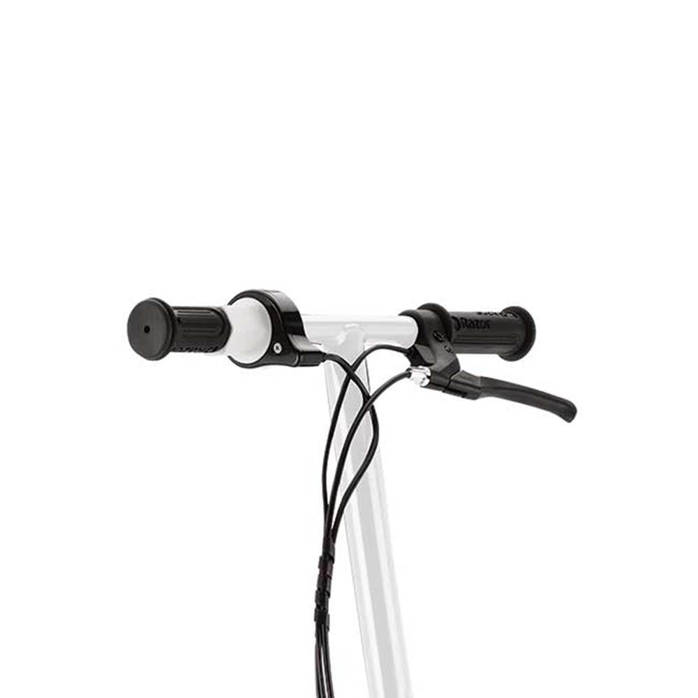 Razor E325 Electric 24-Volt Motorized Kids White Scooter + Youth Black Helmet