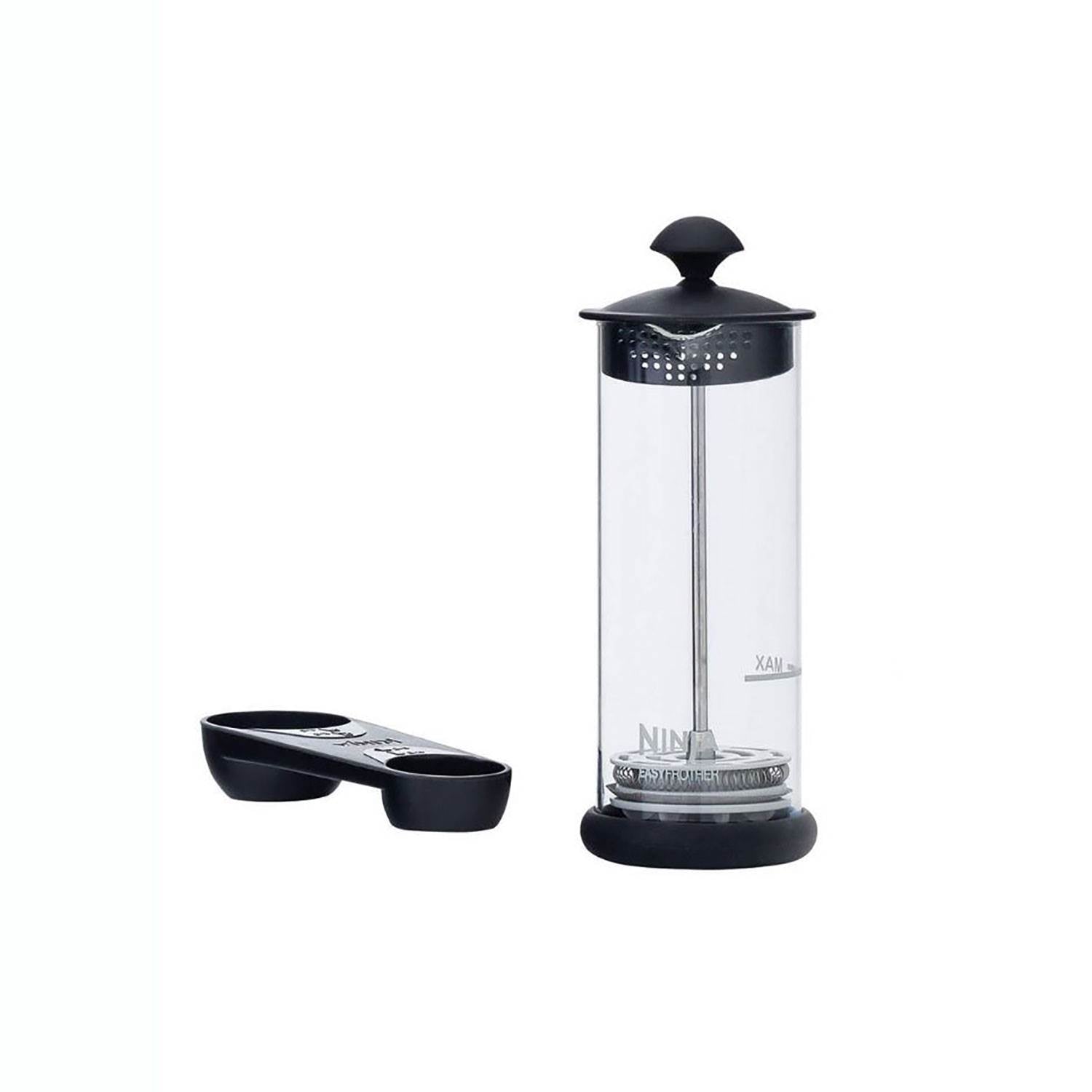 Ninja Coffee Bar Coffee Bar w/Glass Carafe, Frother & 100 Recipe Cookbook CF080W